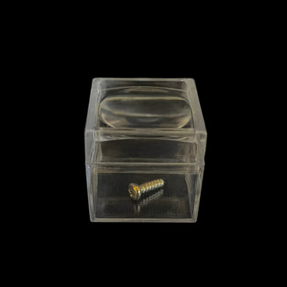 Angelica - Scatola in plastica trasparente con lente 3x - 18 pezzi