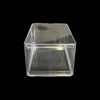 Transparent plastic box - 6 pieces