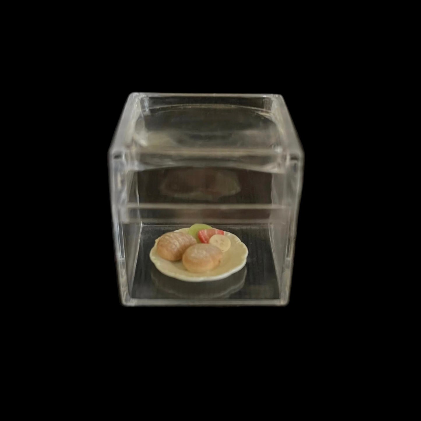 Angelica - Scatola in plastica trasparente con lente 3x - 18 pezzi