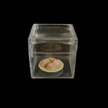 Angelica - Scatola in plastica trasparente con lente 3x - 18 pezzi