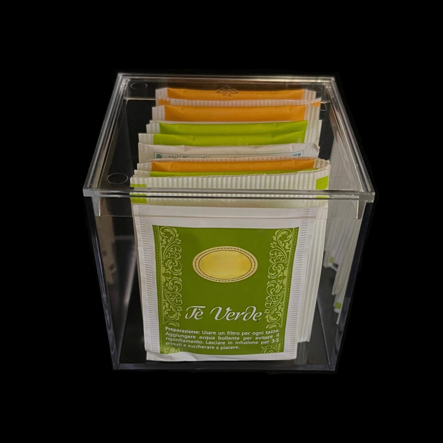 Beatrice - Scatola in platica trasparente - 4 pezzi