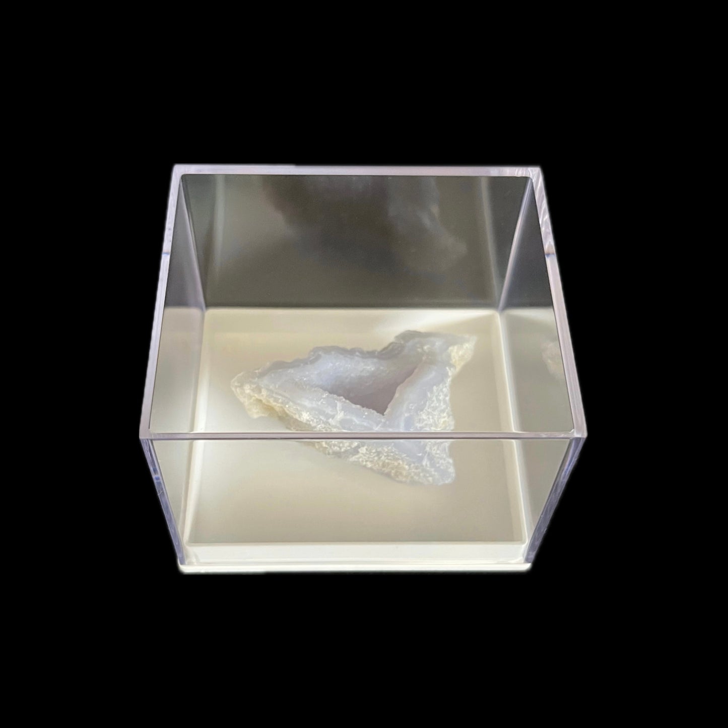 Caja de plástico básica blanca - 10 piezas