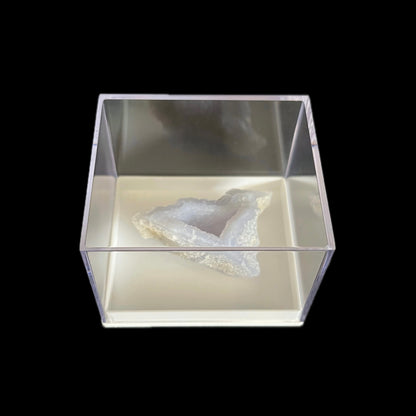 Caja de plástico básica blanca - 10 piezas