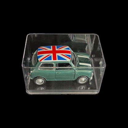 Transparent plastic box - 6 pieces