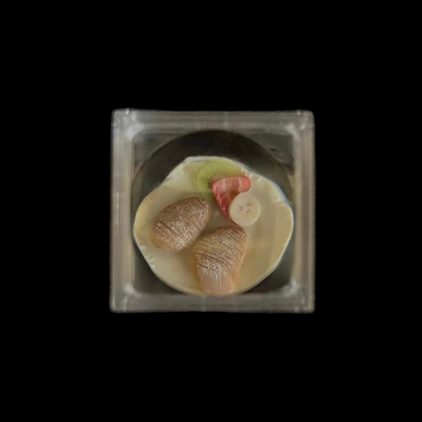 Angelica - Scatola in plastica trasparente con lente 3x - 18 pezzi