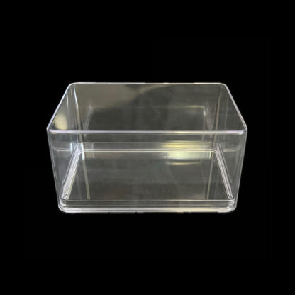 Transparent plastic box - 6 pieces